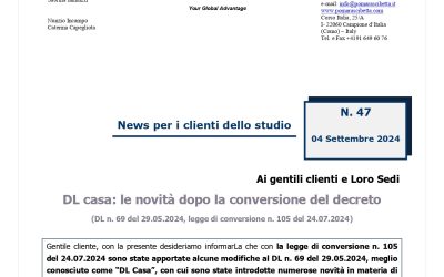 DL casa: le novità dopo la conversione del decreto